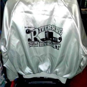 Don Laughlin’s Riverside Resort & Casino, vintage 80’s, satin bomber jacket